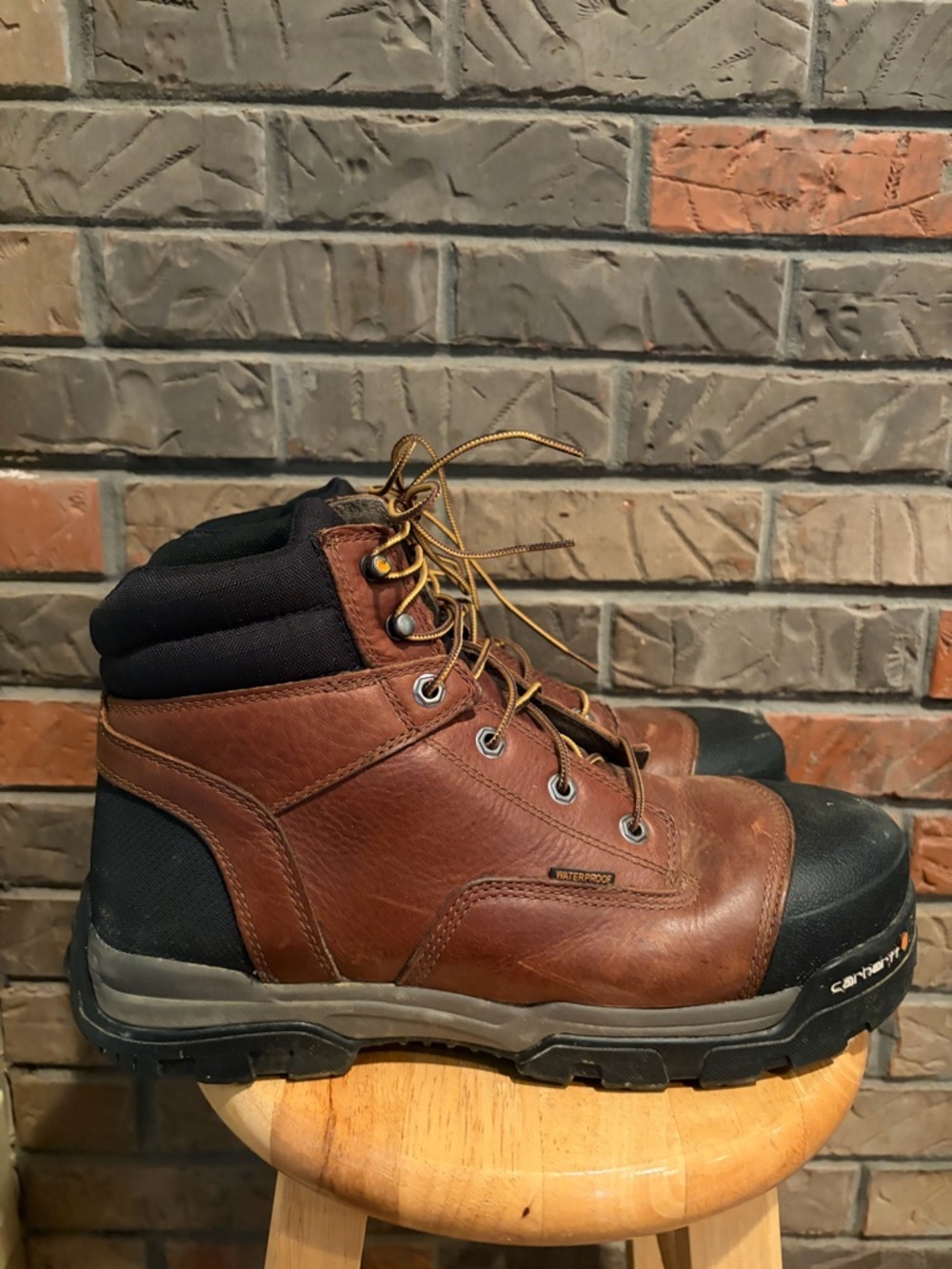 Carhartt Ground Force 6-Inch Men's Waterproof Composite Toe Boots Size 12